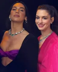 Dua Lipa - Crave on X Dua Lipa and Anne Hathaway httpstcocCI9xTVhv0 X