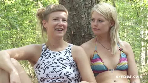 Ersties - Two hot girls, two fat strap-ons a