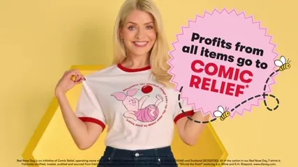 Holly Willoughby - 2026-02-13 TheHollyWilloughby tk maxx comic relief promo gif 100226