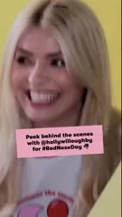 Holly Willoughby - 2026-02-13 TheHollyWilloughby tk maxx comic relief promo bts 100226