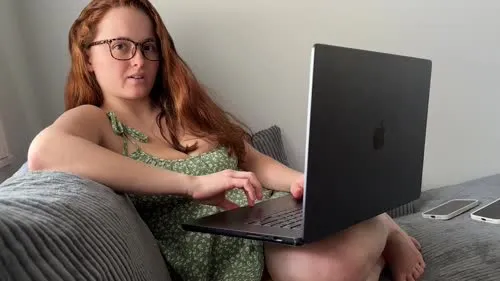 Red Eviee - Horny stepson vs. business step mommy Red Eviee comp