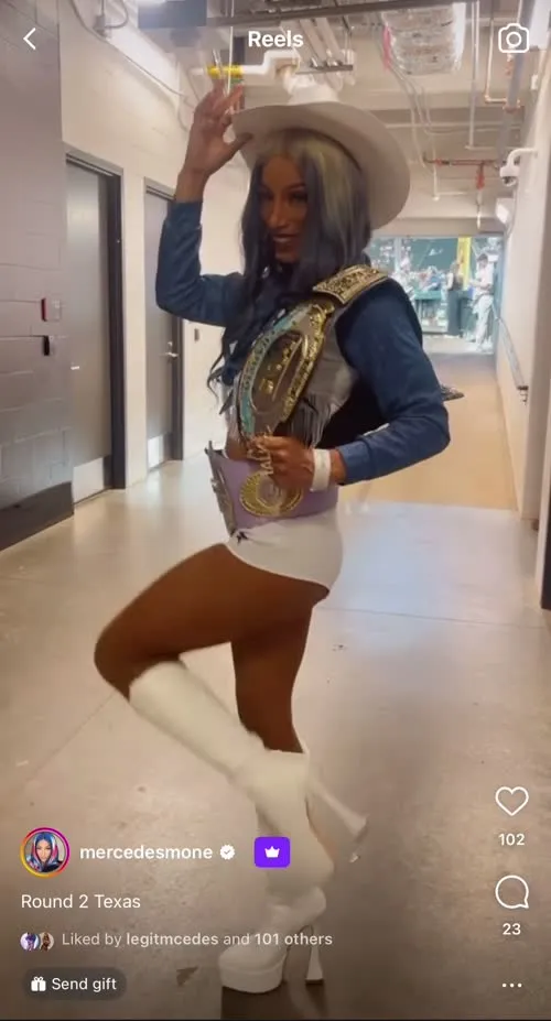 WWE/AEW Sasha Banks | Mercedes Moné - Video #298159