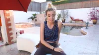 Foot Fetish Daily | FootFetishDaily - Haley Reed behind the scenes