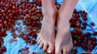 Foot Fetish Daily | FootFetishDaily - Emily willis grape crushing