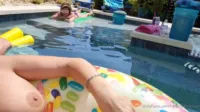 Syren De Mer - Then we came back to the house to relax by the pool! 01