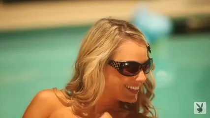 Angela Taylor, retired, long legged model, with great abs - Video