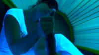 K Klixen Productions - K in the tanning booth