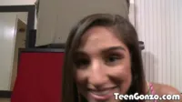 Abella Danger - (teengonzo com) - 2017 11 05 - Abella Danger Gives A Messy Blowjob
