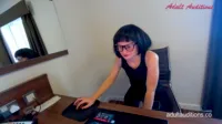 AdultAuditions - 22.08.20 Aria Doll hole in tights audition XXX