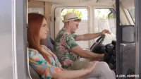 Milena Ray - AGirlKnows - Milena Ray, Sirena Milano, Lia Lin & Black Angel - Step family summer vacation