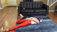Alex Coal - Invasion Hogtie Bound Stripped Taped POV