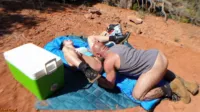 Alex Coal - Pussy Eating In the Woods - Real Orgasm