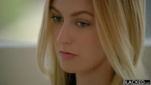 Jason Brown - Alexa Grace - Shy blond girlfriend first 3SOME with black men