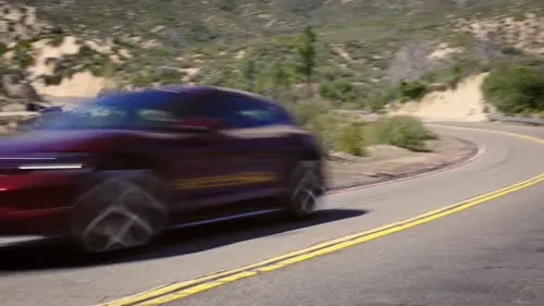 Alexandra Daddario - Explains the all-electric Porsche Taycan concept