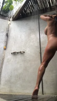 Alexis Fawx - Outdoor shower masturbation