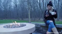 Brat Princess - Amber - Hoses down slave in freezing weather