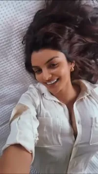Anveshi Jain - White shirts showing cleavage