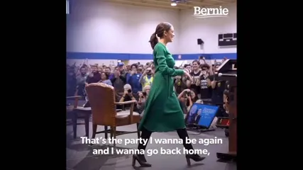 Alexandria Ocasio-Cortez / AOC - AOC green slow