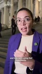 Alexandria Ocasio-Cortez / AOC - AOC slams Pam Bondi over Epstein file spying “She knows she’s implicated”
