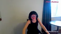 AdultAuditions - Aria Doll hole in tights audition