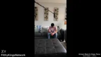 Armani Black - Behind the scenes of 1, 2, 3 pump chump Armani Black