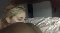 Blake Blossom - Hot freshman blonde rimjob and blowjob bbc
