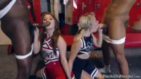 DogFartNetwork/BlacksOnBlondes - BoB Jojo Kiss Zelda Morrison cheerleaders