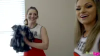 Athena Faris - Bratty sis cheer practice