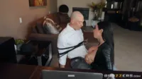 Angela White - Busting on the burglar
