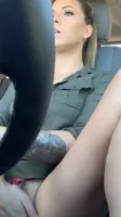 Sasha Foxxx - Car masturbation
