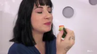 Charlotte Sartre | gothcharlotte - Foreign tattooed babe has interracial bang fest