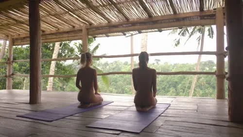 Hegre - Clover & Natalia A - Nude yoga in Bali