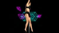 Viola Bailey 🌟 - Cry for you - Girl with big natural tits does striptease pole dance