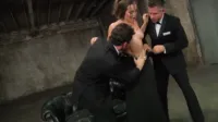 Dani Daniels - Gets fucked by two studs in a hot threesome and she
