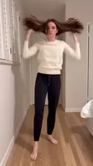 Danielle Panabaker - DP white dress vid