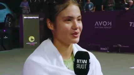 Emma Raducanu - Interview after reaching the Transylvania Open final