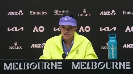 Emma Raducanu - Press conference Australian Open 2026 first round