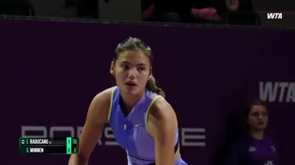 Emma Raducanu - Emma Raducanu vs. Greet Minnen 2026 Cluj-Napoca round 1 WTA match highlights