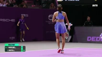 Emma Raducanu - Vs. Sorana Cirstea 2026 Cluj-Napoca final WTA match highlights
