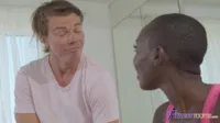SexyHub Porn Network - FitnessRooms - Zaawaadi - Interracial fucking in the gym