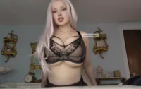 Vixen Virago - Flaunting my huge fat tits and running my filthy mouth for you, working up a sweat because i'm thinking about yo