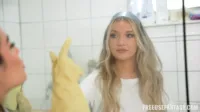 Chanel Camryn | Chanelcamryn | thechanelcamryn - FreeUseFantasy Chanel Camryn and Daisy Lavoy - Cleaning while the boss uses us
