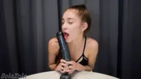 Solazola / baby_sue - Fun play with 14 inch dildo