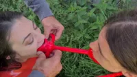 Latexgirlies - Gag together