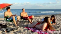 Gina Valentina - Kobi Brian - Beach bait and switch Pt. 2