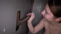 Gloryhole Swallow - Erika's 3rd visit