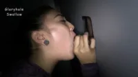 Gloryhole Swallow - Jiani first visit XXX (14.12.12)