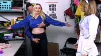 Shoplyfter - Hadley Haze, Lilly Bell - The desperate virgin thief
