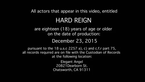 Adult movies DVD - Hard Reign 1 (Elegant Angel)