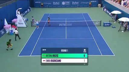 Emma Raducanu - Highlights Dubai R1 - Ruzic vs. Raducanu - 2026 Dubai Duty Free Tennis Championships